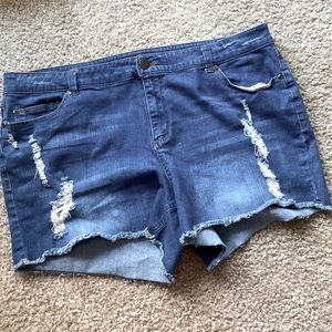 Distressed Shorts